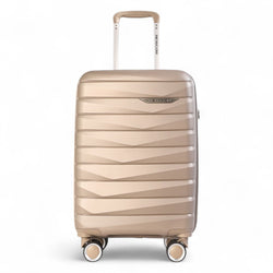 Forster Medium Hard Shell TSA Suitcase in Champagne Beige