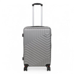 Bega Medium Hard Shell Suitcase in Silver