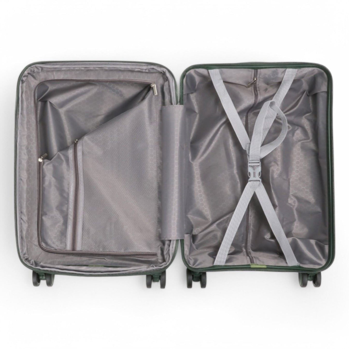 Balranald Cabin Hard Shell Suitcase in Dark Green