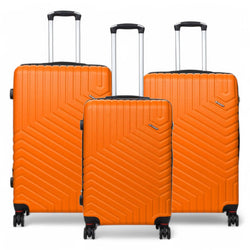 Bega Set of 3 Hard Shell Suitcase in Orange