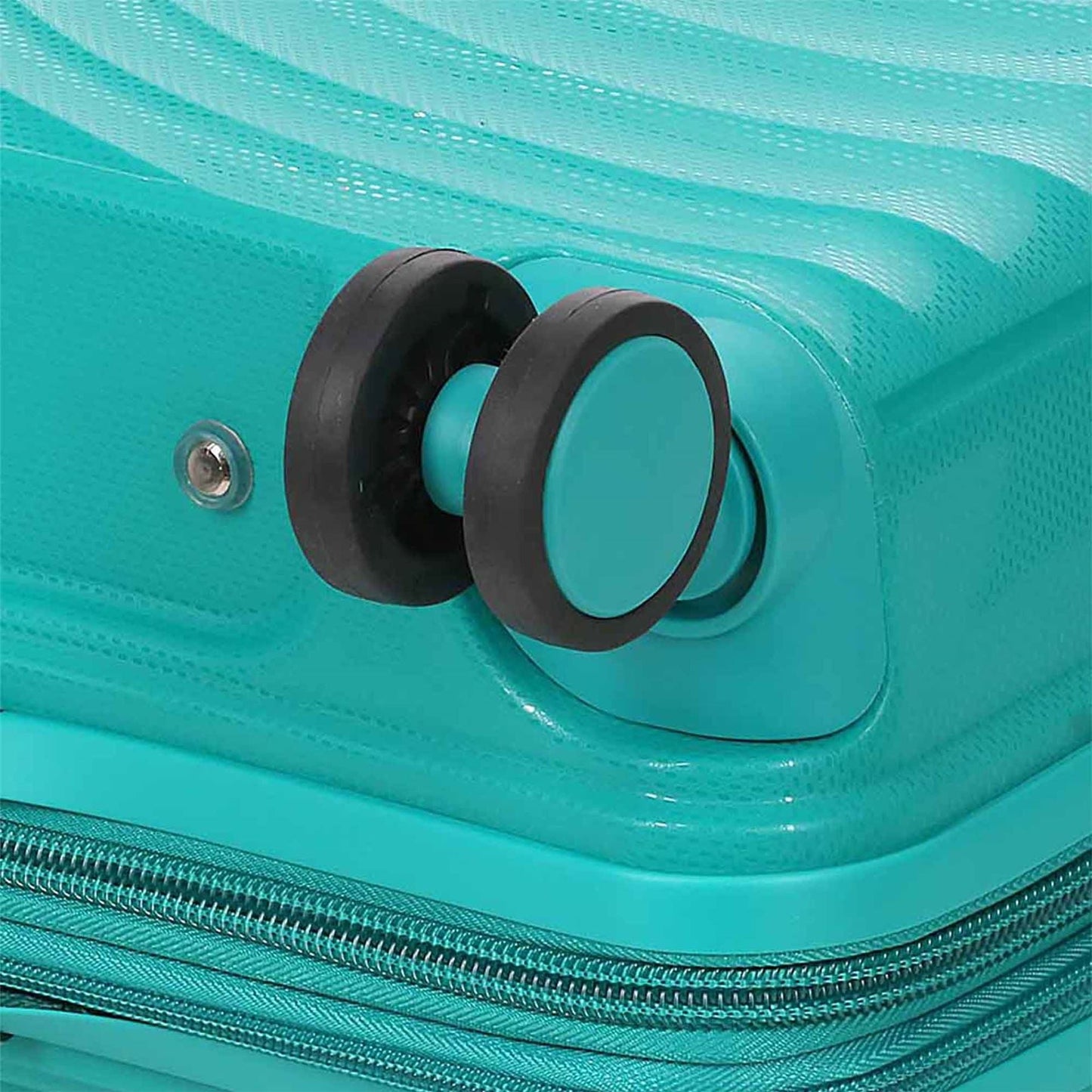 Balranald Set of 3 Hard Shell Suitcase in Aqua Blue