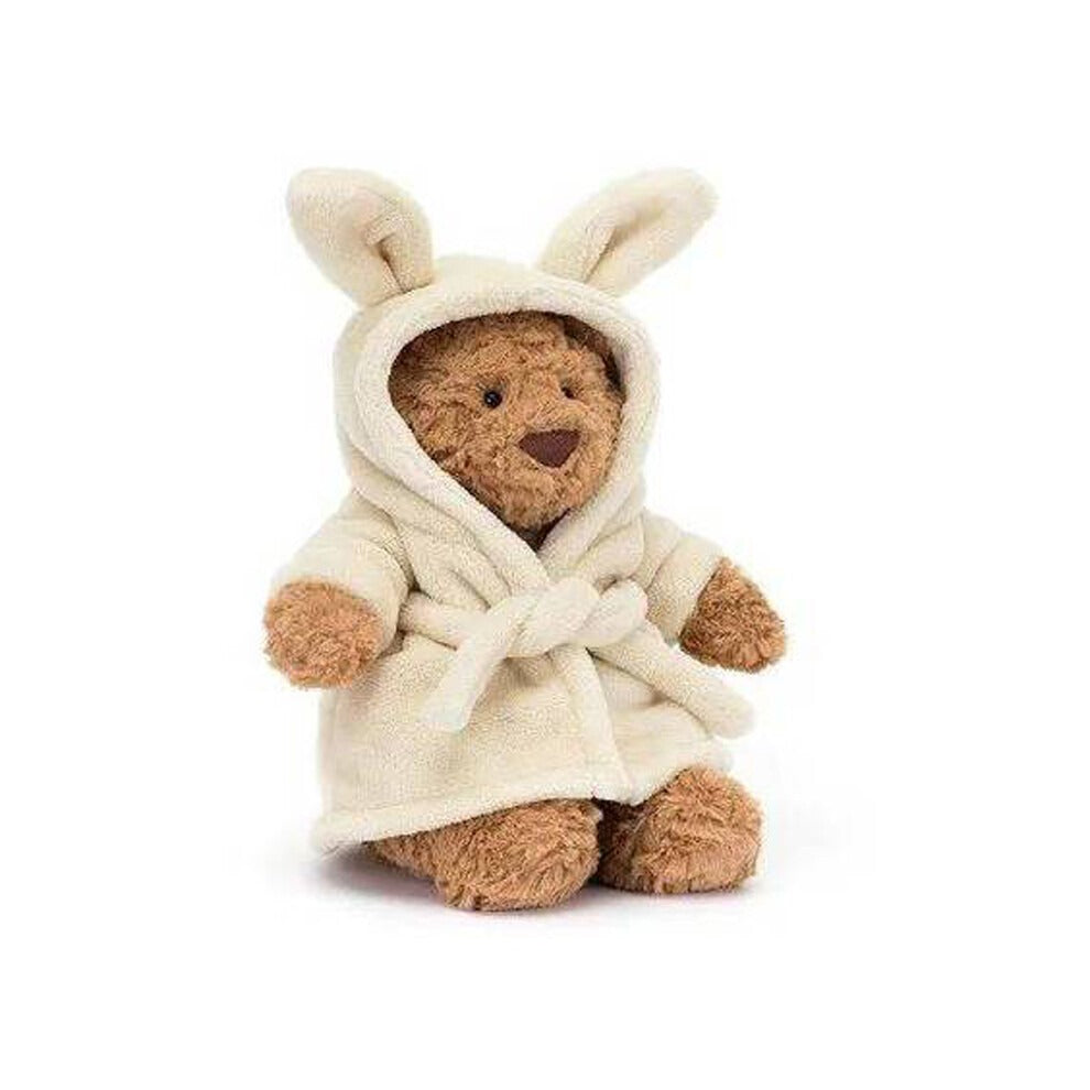 2025 Christmas Gift stuffed animal toy Bartholomew Bear Bathrobe 26CM