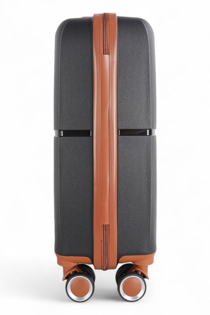 Corowa Cabin Hard Shell Suitcase in Black