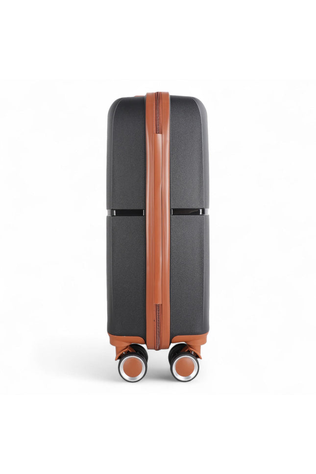 Corowa Cabin Hard Shell Suitcase in Black