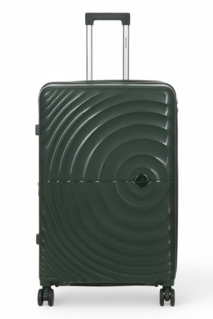 Balranald Large Hard Shell Suitcase in Dark Green