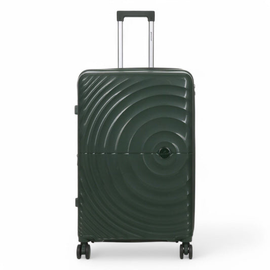 Balranald Large Hard Shell Suitcase in Dark Green