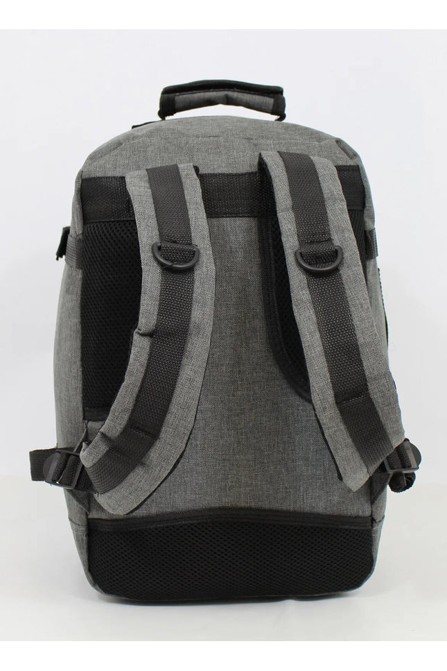 Rucksack Backpack 40x20 x25 cm Underseat Travel Cabin Bag for Easy Jet, Ryanair grey