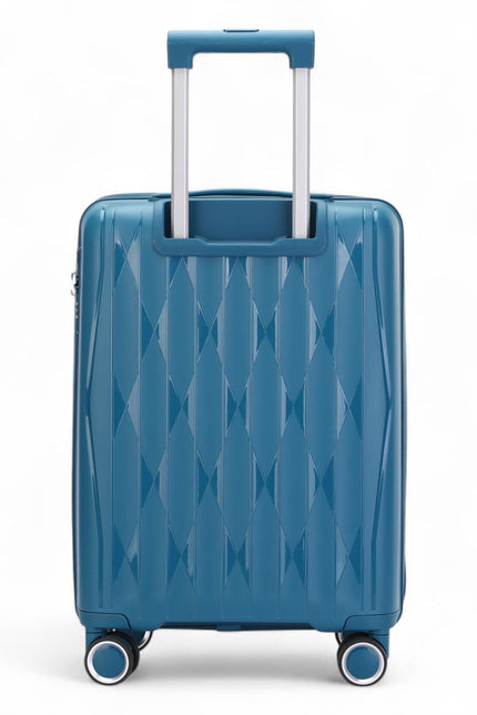 Burnaby Cabin Hard Shell Suitcase in Teal Blue