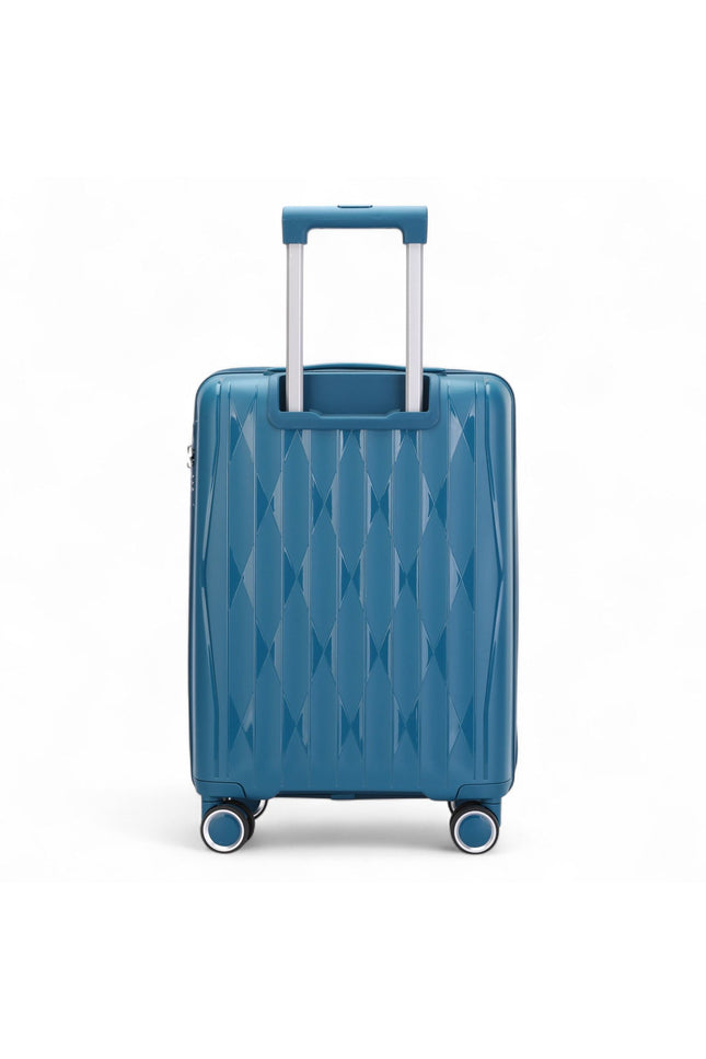 Burnaby Cabin Hard Shell Suitcase in Teal Blue