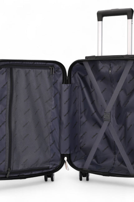 Calgary Cabin Hard Shell Suitcase in Blue