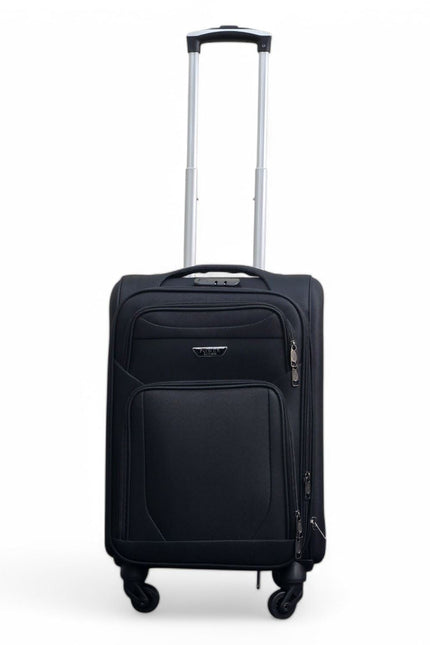 Nagoya Cabin Soft Shell Suitcase in Black