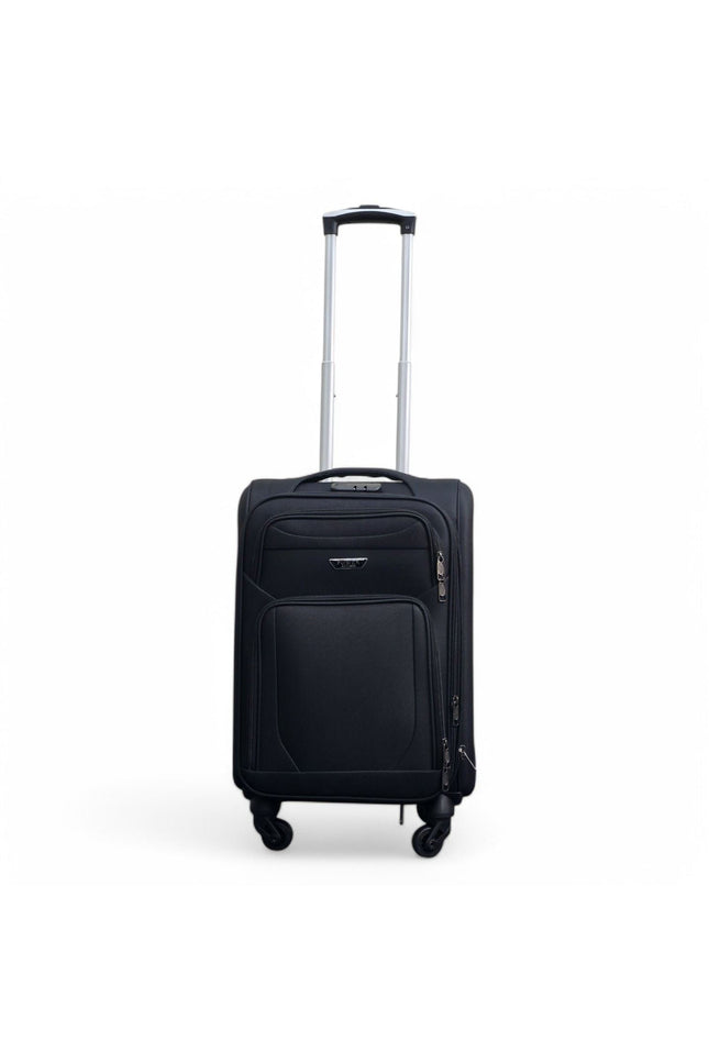 Nagoya Cabin Soft Shell Suitcase in Black