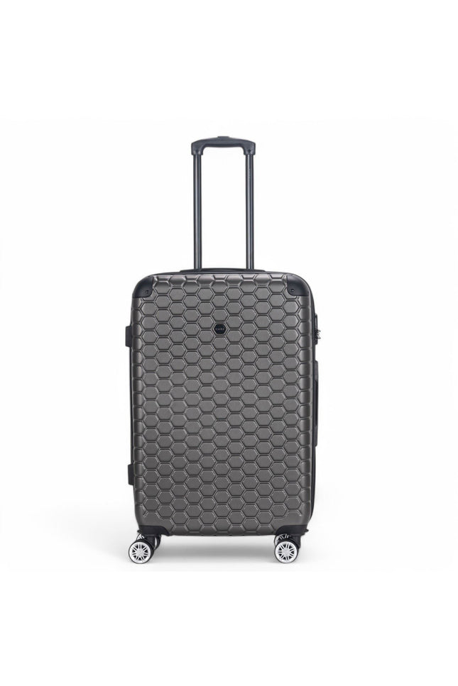 Noda Medium Hard Shell Suitcase in Charcoal