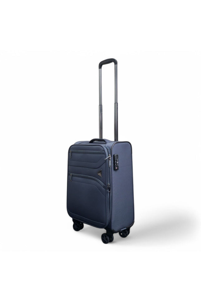 Corby Cabin Soft Shell Suitcase in Grey