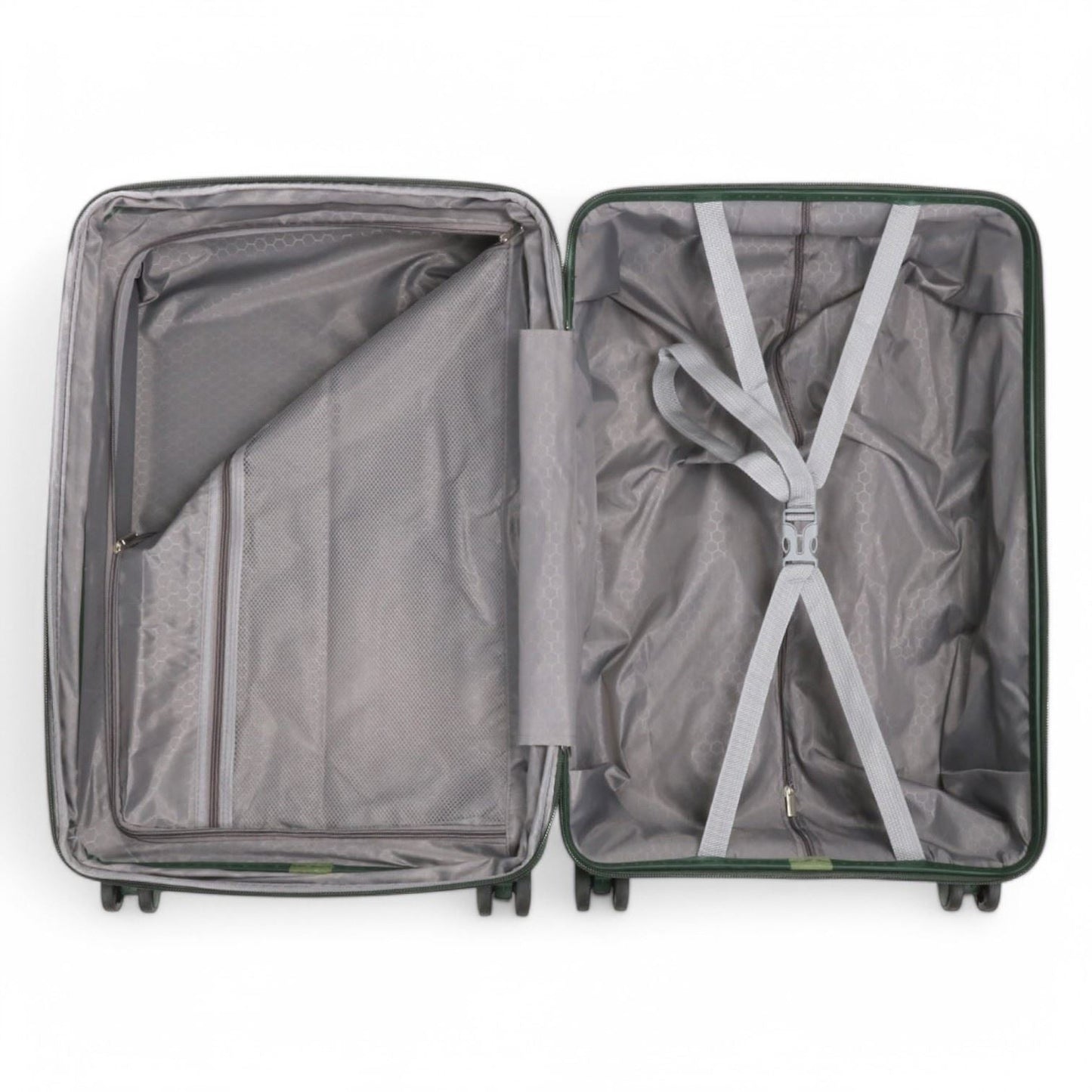 Balranald Medium Hard Shell Suitcase in Dark Green