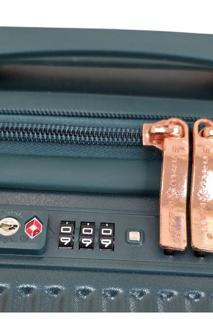 Cowra Medium Hard Shell Suitcase in Dark Green