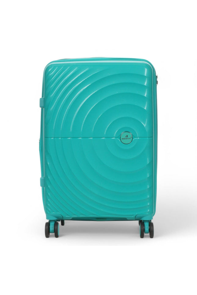 Balranald Medium Hard Shell Suitcase in Aqua Blue
