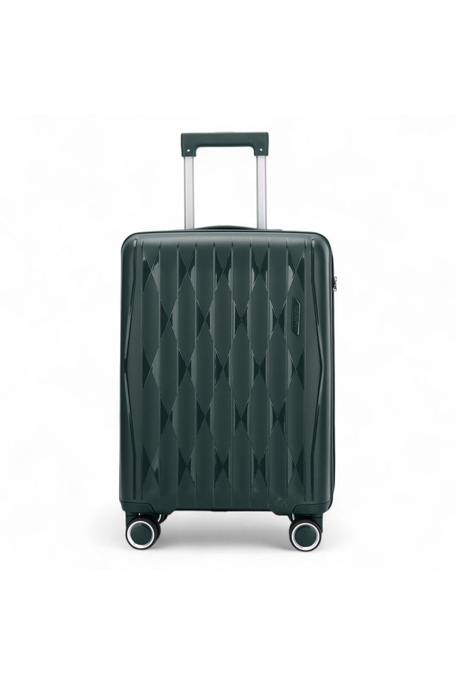 Burnaby Cabin Hard Shell Suitcase in Green