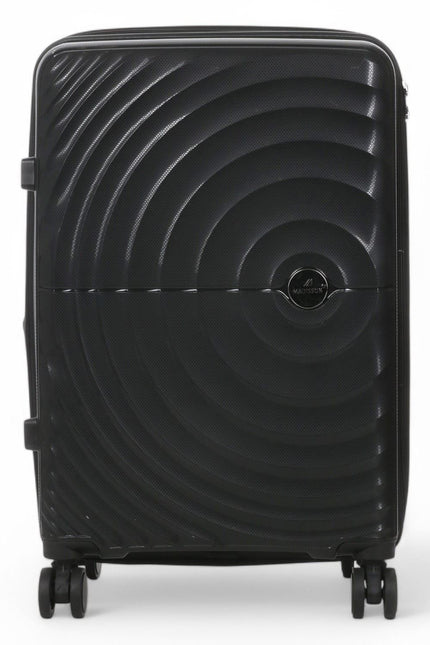 Balranald Medium Hard Shell Suitcase in Black