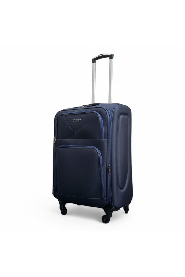 Nagoya Medium Soft Shell Suitcase in Navy