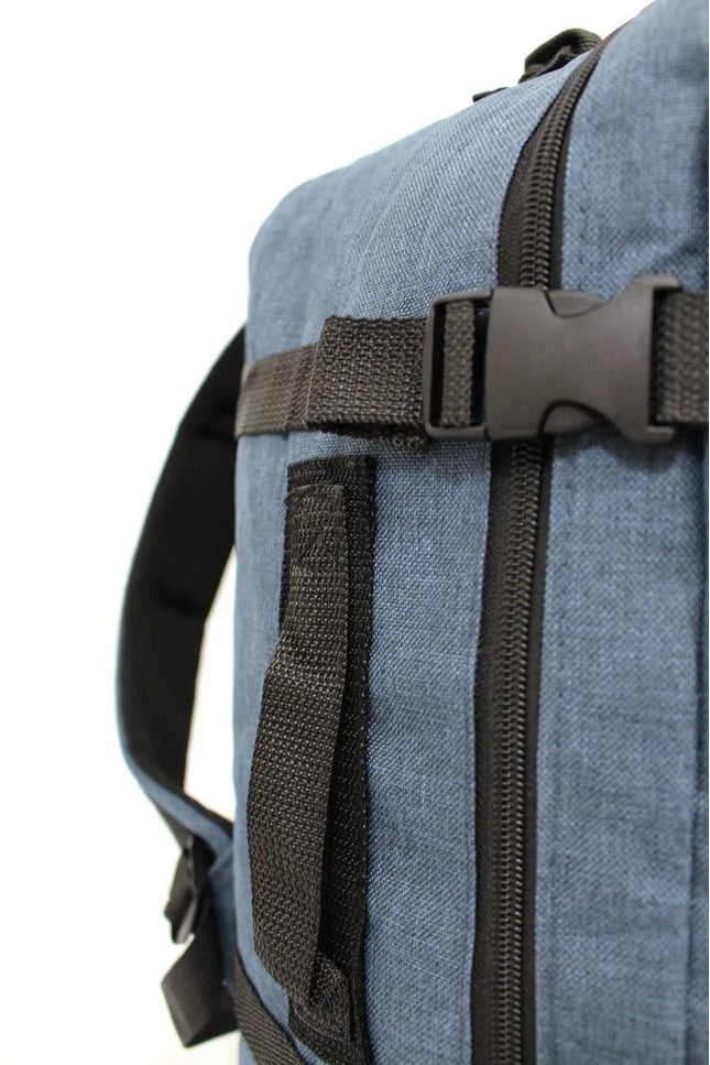 Rucksack Backpack 40x20 x25 cm Underseat Travel Cabin Bag for Easy Jet, Ryanair navy