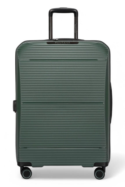 Abiko Large Hard Shell Suitcase in Olive