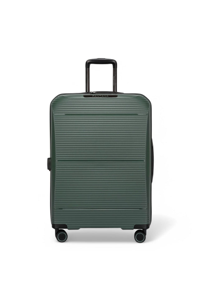 Abiko Large Hard Shell Suitcase in Olive