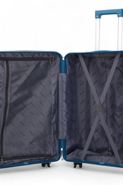 Burnaby Medium Hard Shell Suitcase in Teal Blue
