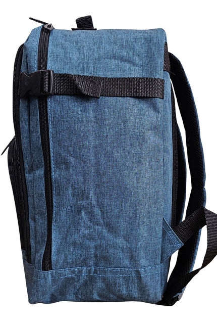 Backpack Rucksack 40x20 x25 cm Underseat Travel Cabin Bag for Easy Jet, Ryanair Teal