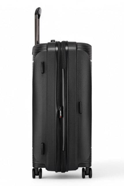 Abiko Large Hard Shell Suitcase in Black
