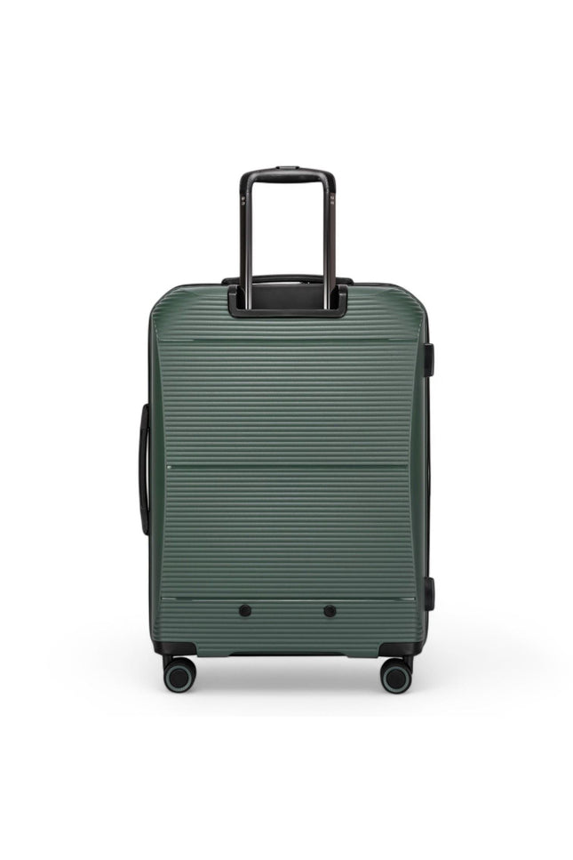 Abiko Large Hard Shell Suitcase in Olive