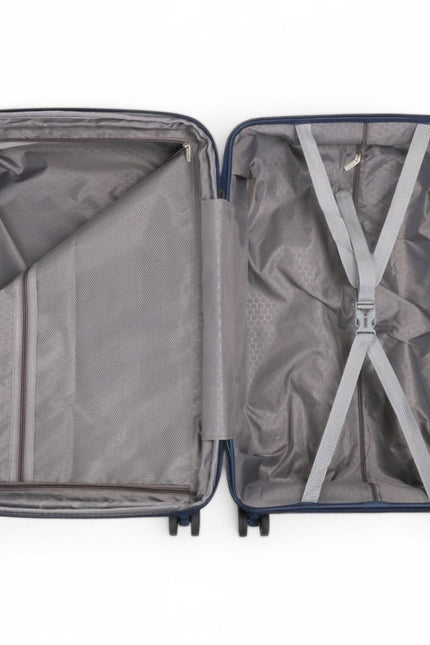 Balranald Medium Hard Shell Suitcase in Dark Blue