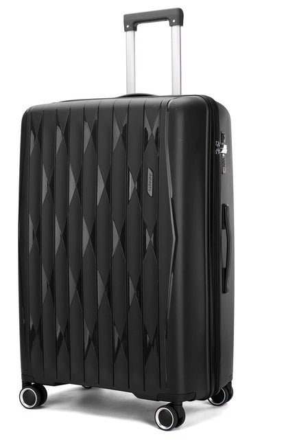 Burnaby Medium Hard Shell Suitcase in Black
