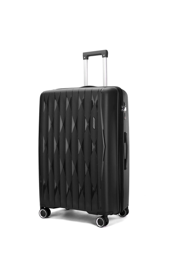 Burnaby Medium Hard Shell Suitcase in Black