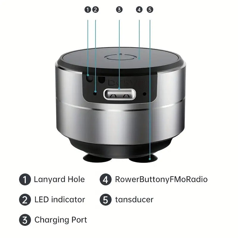 Wireless Speaker – Rich Sound on Any Surface