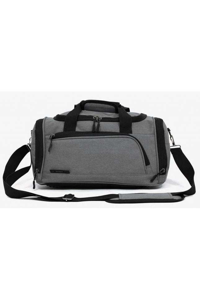 Holdall Carry On 40x 20 x25cm Under-seat Travel Duffel Bag for Ryanair, Easy Jet Grey