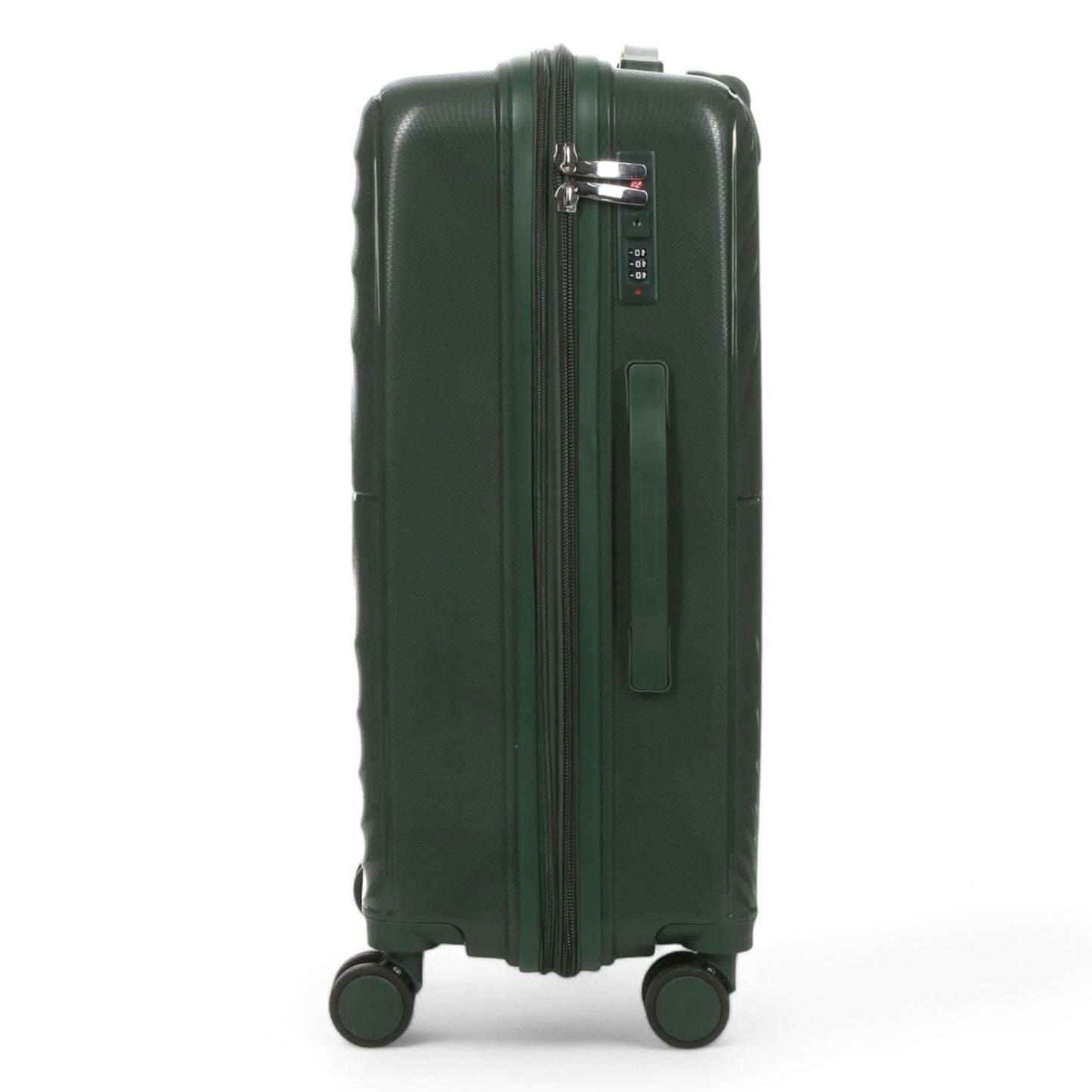 Balranald Medium Hard Shell Suitcase in Dark Green