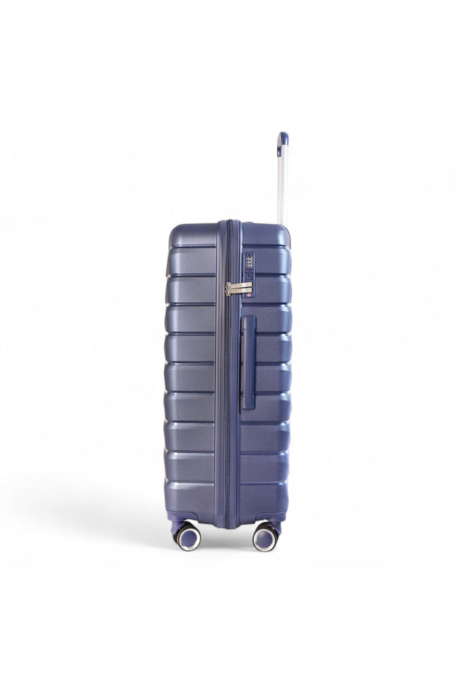 Forster Large Hard Shell TSA Suitcase in Blue