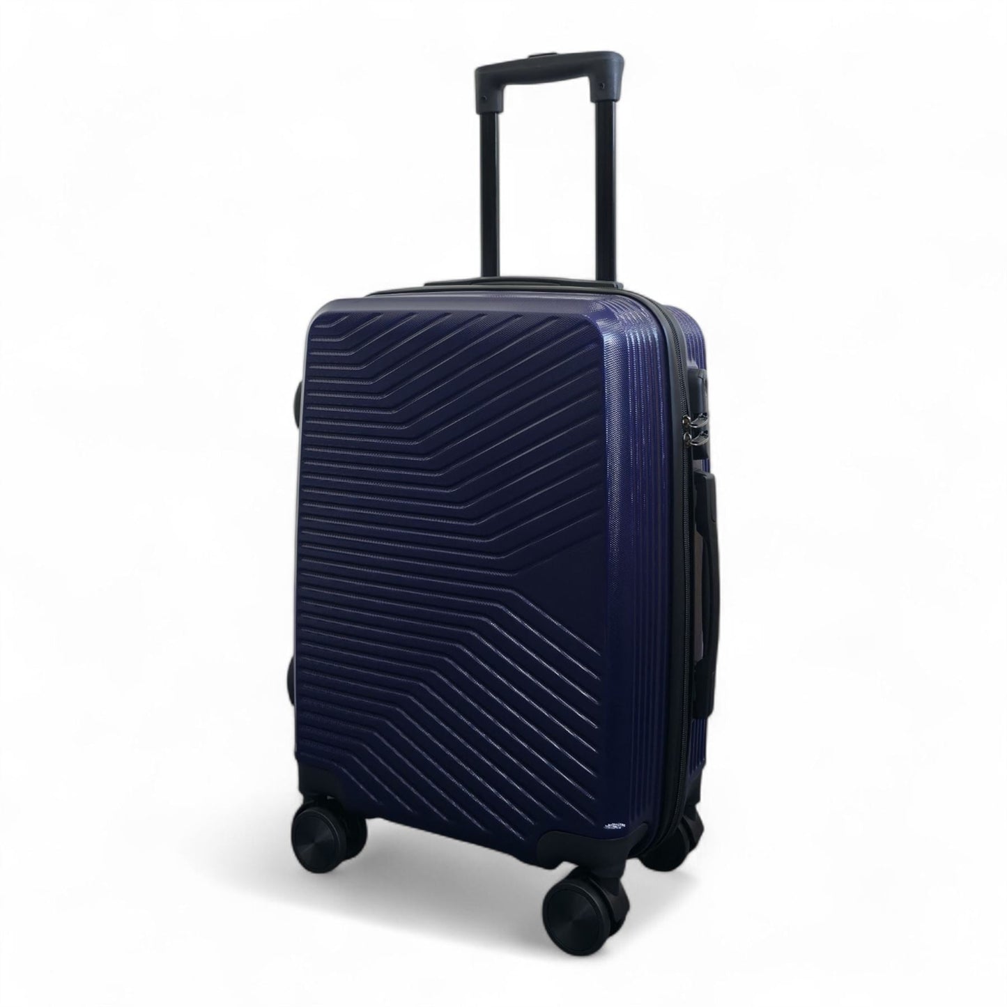 Junee Cabin Hard Shell Suitcase in Navy Blue