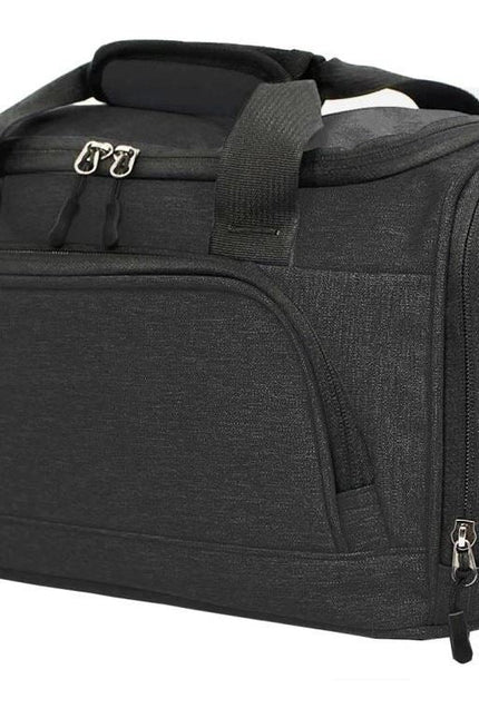 Holdall Carry On 40x 20 x25cm Under-seat Travel Duffel Bag for Ryanair, Easy Jet Black