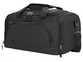 Holdall Carry On 40x 20 x25cm Under-seat Travel Duffel Bag for Ryanair, Easy Jet Black