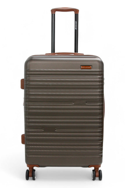 Armidale Medium Hard Shell Suitcase in Coffee