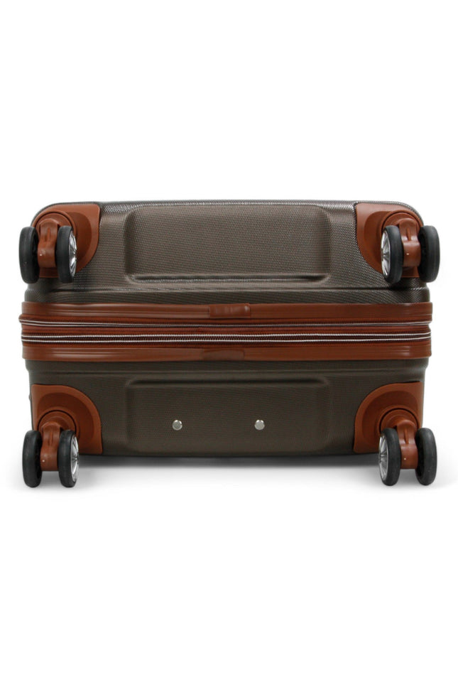 Armidale Medium Hard Shell Suitcase in Coffee