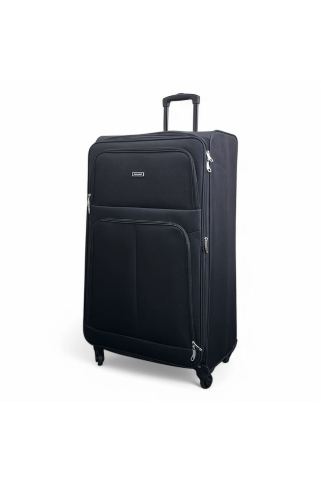 Tahara X-Large Soft Shell Suitcase in Black