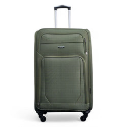 Nagoya Large Soft Shell Suitcase in Khaki