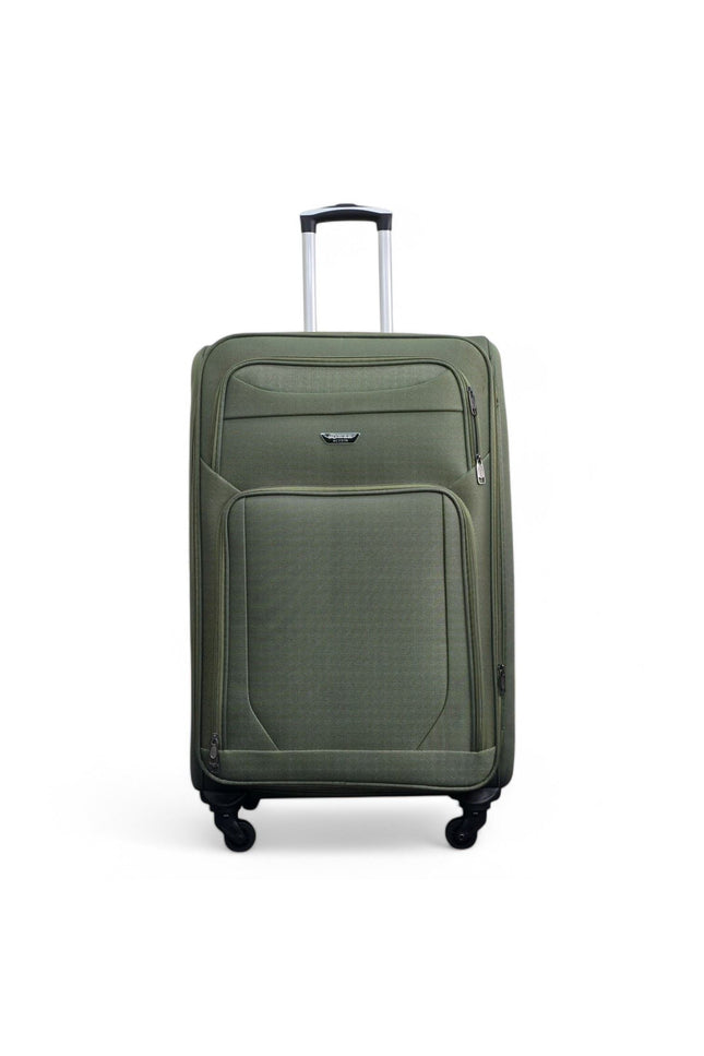 Nagoya Large Soft Shell Suitcase in Khaki