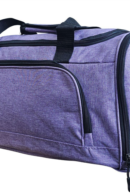Large Duffel Weekend Holdall Carry-On Cabin Bag Gym Sports Travel Bag Lilac