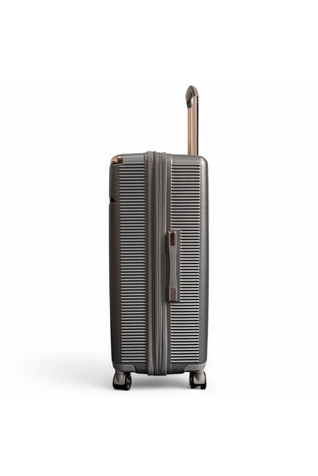 Cowra Large Hard Shell Suitcase in Champagne ( Beige )