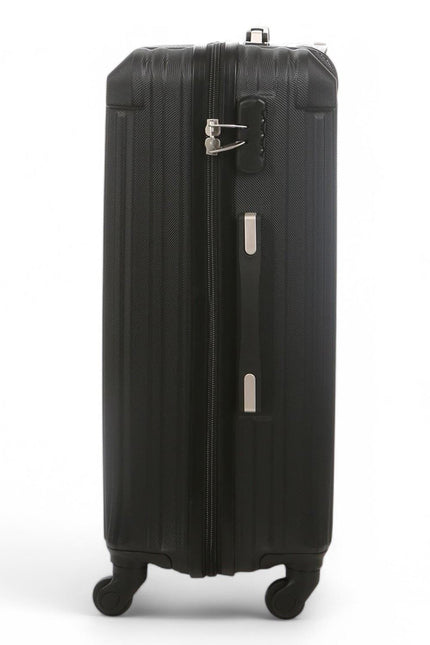 Corowa Medium Hard Shell Suitcase in Black