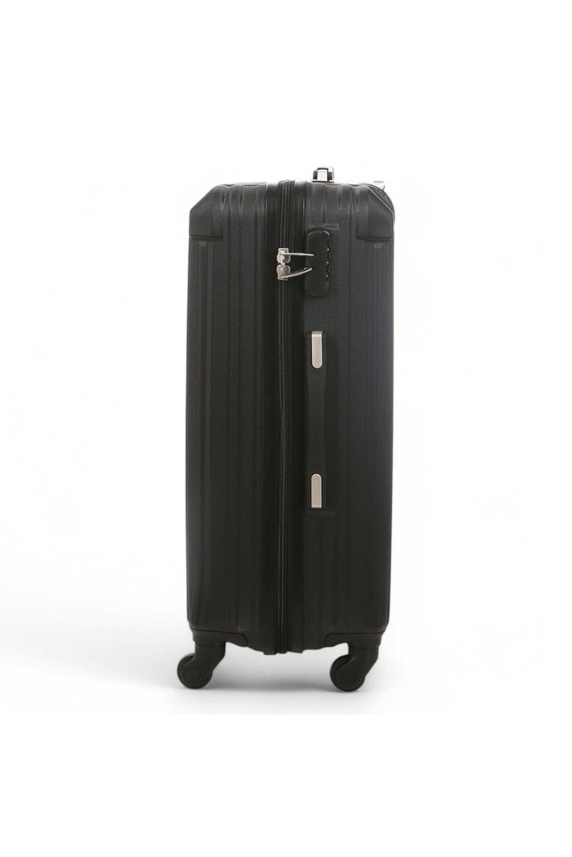 Corowa Medium Hard Shell Suitcase in Black